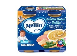 MELLIN BABY CENA COMPLETA POLLO VERDURE 2 PEZZI 200 G - Farmacia Sant Anna SAS del Dott. Mariani Federigo