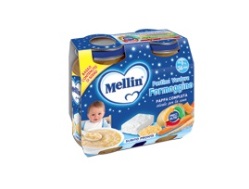 MELLIN BABY CENA COMPLETA FORMAGGINO PASTICA 2 PEZZI DA 200 G - Farmacia Sant Anna SAS del Dott. Mariani Federigo