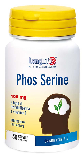 LONGLIFE PHOS SERINE 30 CAPSULE VEGETALI - Farmacia Sant Anna SAS del Dott. Mariani Federigo