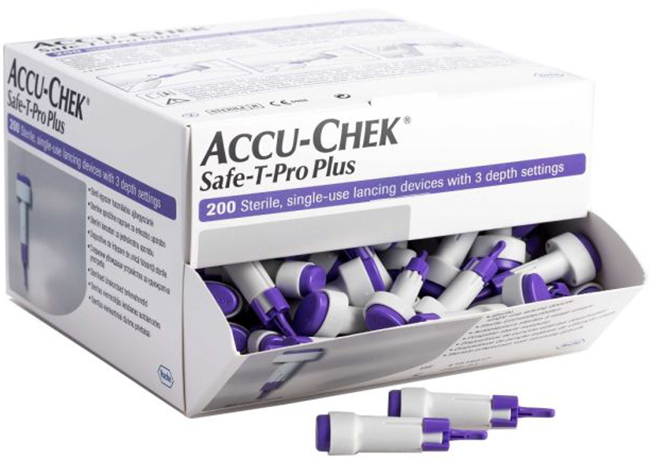 LANCETTE PUNGIDITO ACCU-CHEK SAFE T PRO PLUS PD 200 PEZZI - Farmacia Sant Anna SAS del Dott. Mariani Federigo