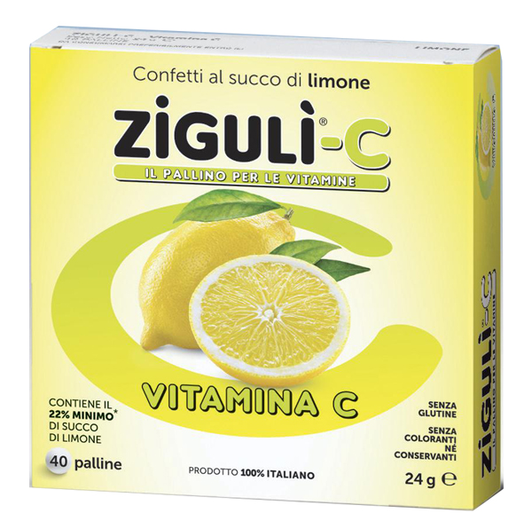 ZIGULI C LIMONE 40 CONFETTI 24 G - Farmacia Sant Anna SAS del Dott. Mariani Federigo