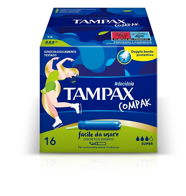 TAMPAX COMPAK SUPER 16 PEZZI - Farmacia Sant Anna SAS del Dott. Mariani Federigo
