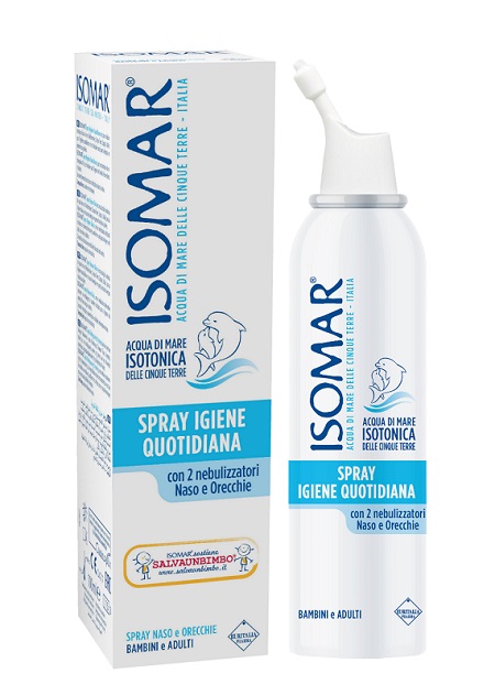SOLUZIONE ACQUA DI MARE ISOMAR SPRAY IGIENE QUOTIDIANA 100 ML - Farmacia Sant Anna SAS del Dott. Mariani Federigo