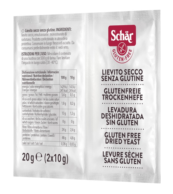 SCHAR LIEVITO SECCO 2 BUSTINE DA 10 G - Farmacia Sant Anna SAS del Dott. Mariani Federigo