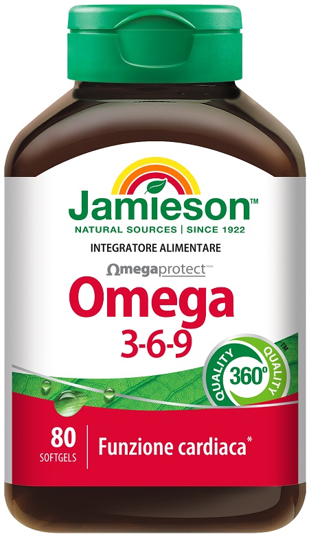 JAMIESON OMEGA 3-6-9 80 SOFTGELS - Farmacia Sant Anna SAS del Dott. Mariani Federigo