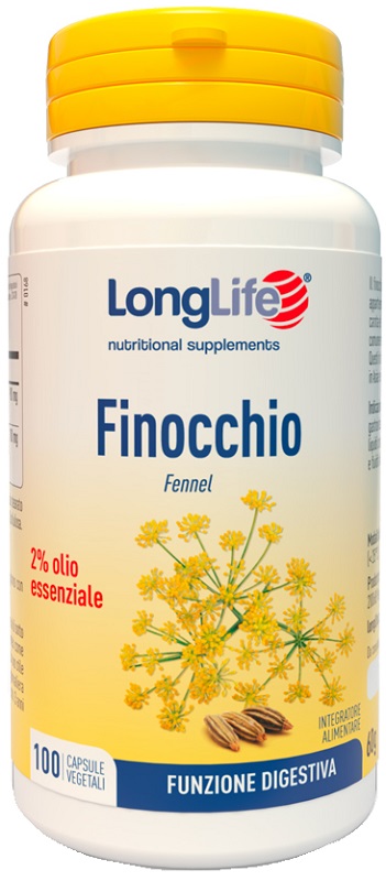 LONGLIFE FINOCCHIO 1% 100 CAPSULE VEGETALI - Farmacia Sant Anna SAS del Dott. Mariani Federigo