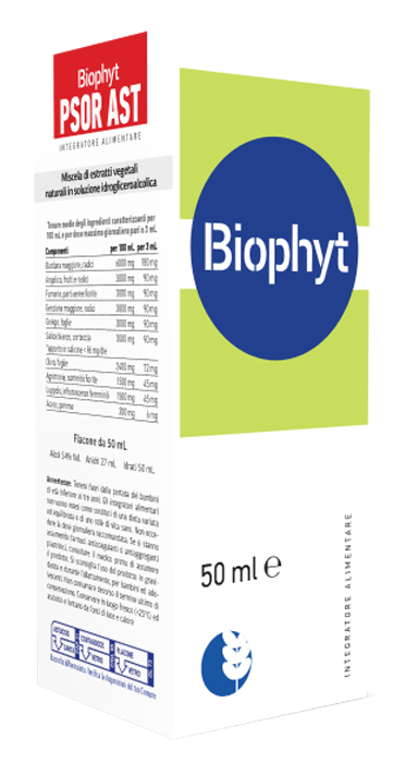 BIOPHYT PSOR AST 50 ML SOLUZIONE IDROALCOLICA - Farmacia Sant Anna SAS del Dott. Mariani Federigo