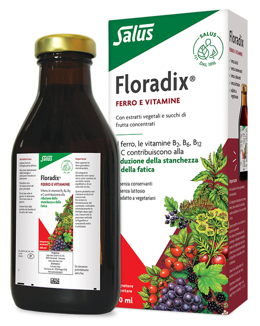 FLORADIX FERRO E VITAMINE 500 ML - Farmacia Sant Anna SAS del Dott. Mariani Federigo