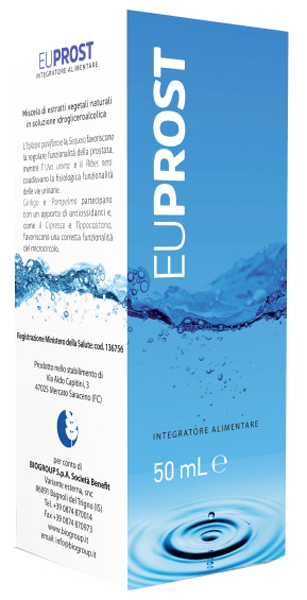 EUPROST SOLUZIONE IDROALCOLICA 50 ML - Farmacia Sant Anna SAS del Dott. Mariani Federigo