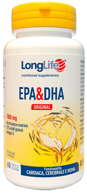 LONGLIFE EPA DHA 60 PERLE - Farmacia Sant Anna SAS del Dott. Mariani Federigo