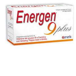 ENERGEN 9 PLUS 10 FLACONCINI 10 ML - Farmacia Sant Anna SAS del Dott. Mariani Federigo