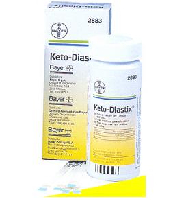 STRISCE MISURAZIONE GLICOSURIA E CHETONURIA KETODIASTIX 50 PEZZI - Farmacia Sant Anna SAS del Dott. Mariani Federigo