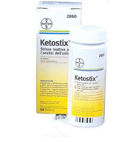 STRISCE MISURAZIONE CHETONURIA KETOSTIX 50 PEZZI - Farmacia Sant Anna SAS del Dott. Mariani Federigo