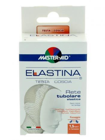 RETE TUBOLARE ELASTICA IPOALLERGENICA MASTER-AID ELASTINA TESTA/COSCIA 1,5 MT IN TENSIONE CALIBRO 6 CM - Farmacia Sant Anna SAS del Dott. Mariani Federigo