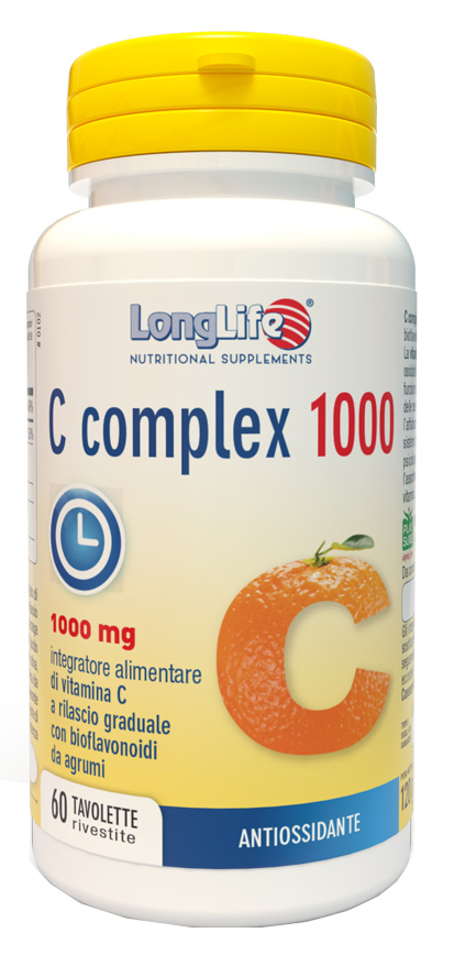 LONGLIFE C COMPLEX 1000 T/R 60 TAVOLETTE - Farmacia Sant Anna SAS del Dott. Mariani Federigo