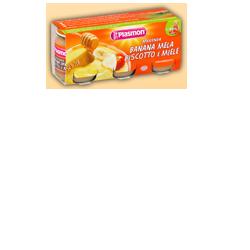 PLASMON OMOGENEIZZATO BANANA/MELA/BISCOTTI/MIELE 120 G X 3 PEZZI - Farmacia Sant Anna SAS del Dott. Mariani Federigo
