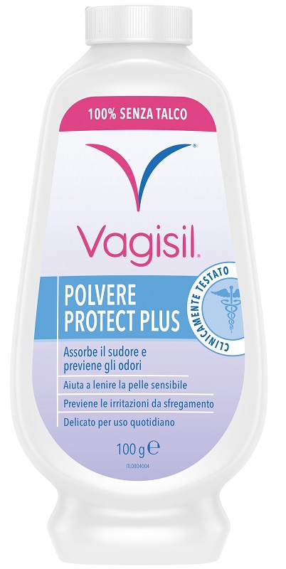 VAGISIL POLVERE PROTECT PLUS IGIENE FEMMINILE 100 G - Farmacia Sant Anna SAS del Dott. Mariani Federigo