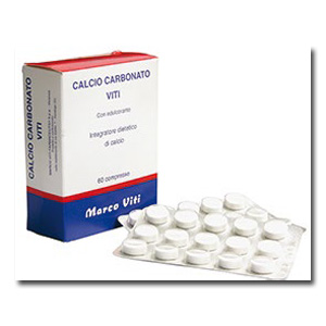 CALCIO CARBONATO VITI 60 COMPRESSE - Farmacia Sant Anna SAS del Dott. Mariani Federigo