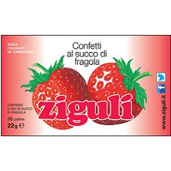 ZIGULI FRAGOLA 36 PALLINE 22 G - Farmacia Sant Anna SAS del Dott. Mariani Federigo