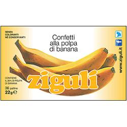 ZIGULI BANANA 36 PALLINE 22 G - Farmacia Sant Anna SAS del Dott. Mariani Federigo