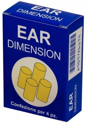 EAR DIMENSION TAPPO AURICOLARE IN SPUGNA 4 PEZZI - Farmacia Sant Anna SAS del Dott. Mariani Federigo