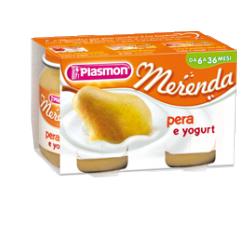 PLASMON OMOGENEIZZATO YOGURT PERA 120 G X 2 PEZZI - Farmacia Sant Anna SAS del Dott. Mariani Federigo