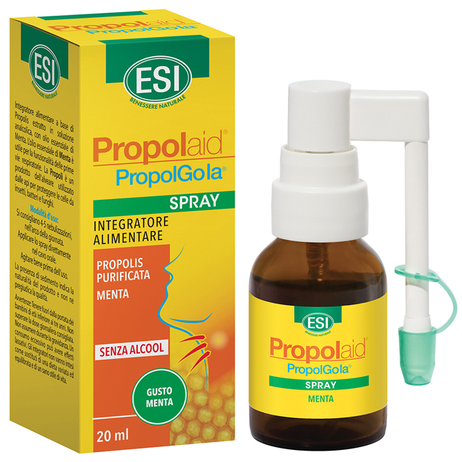 ESI PROPOLAID SPRAY GOLA ANALCOLICO MENTA 20 ML - Farmacia Sant Anna SAS del Dott. Mariani Federigo