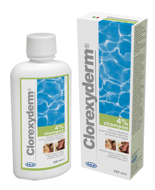 CLOREXYDERM SHAMPOO 4% 250 ML - Farmacia Sant Anna SAS del Dott. Mariani Federigo