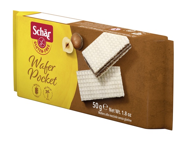 SCHAR WAFER POCKET ALLA NOCCIOLA 50 G - Farmacia Sant Anna SAS del Dott. Mariani Federigo