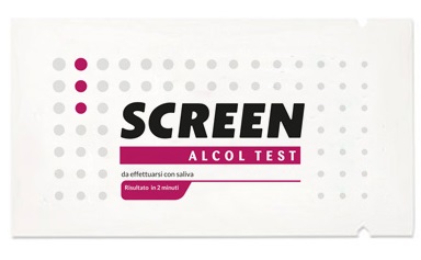 SCREEN ALCOL TEST SALIVA - Farmacia Sant Anna SAS del Dott. Mariani Federigo