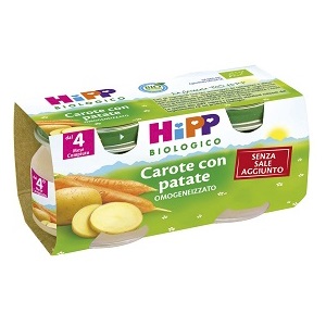 HIPP BIO HIPP BIO OMOGENEIZZATO CAROTE CON PATATE 2X80 G - Farmacia Sant Anna SAS del Dott. Mariani Federigo
