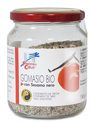 GOMASIO CON SESAMO NERO BIO 150 G - Farmacia Sant Anna SAS del Dott. Mariani Federigo