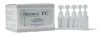 RINOREX FC SOLUZIONE SALINA IPERTONICA 7% 30 FIALE 5 ML - Farmacia Sant Anna SAS del Dott. Mariani Federigo
