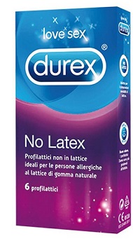 PROFILATTICO DUREX NO LATEX 6 PEZZI - Farmacia Sant Anna SAS del Dott. Mariani Federigo