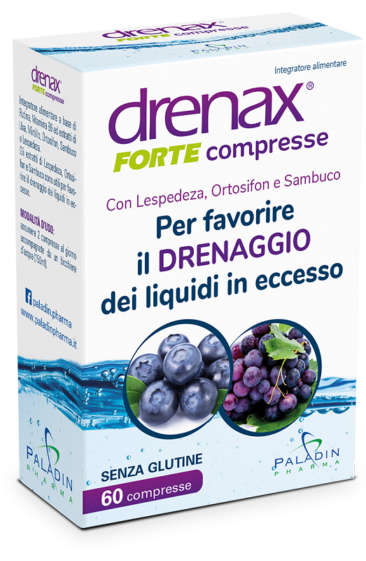 DRENAX FORTE MIRTILLO 60 COMPRESSE - Farmacia Sant Anna SAS del Dott. Mariani Federigo