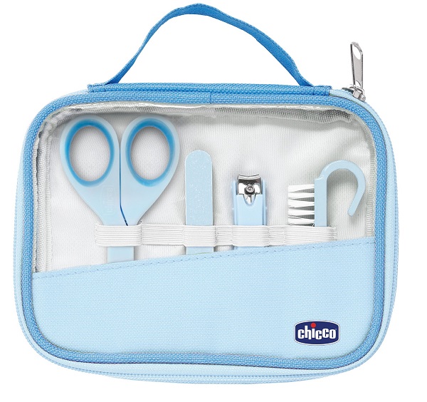 CHICCO SET UNGHIE BAMBINO AZZURRO-VERDE - Farmacia Sant Anna SAS del Dott. Mariani Federigo