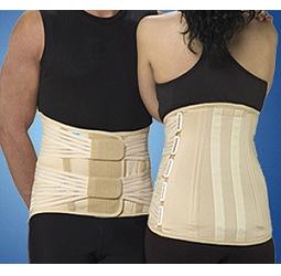 PRIM 533 F DONNA CAMPONE CORSETTO SEMIRIGIDO LOMBOSACRALE ALTO CON RINFORZI PARAVERTEBRALI E 4 TIRANTI PELVICI L 105-115CM - Farmacia Sant Anna SAS del Dott. Mariani Federigo