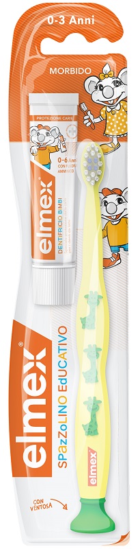 ELMEX SPAZZOLINO BIMBI EDUCATIVO NEW 0-3 ANNI - Farmacia Sant Anna SAS del Dott. Mariani Federigo