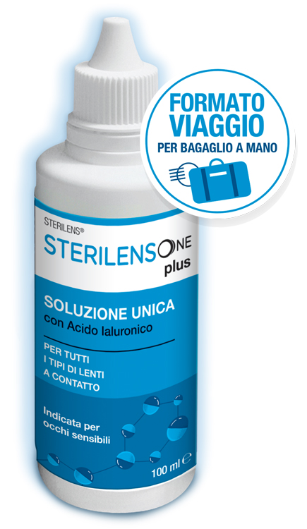 SOLUZIONE UNICA STERILENS ONE PLUS CON ACIDO IALURONICO 100 ML - Farmacia Sant Anna SAS del Dott. Mariani Federigo