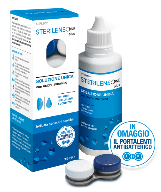 SOLUZIONE UNICA STERILENS ONE PLUS CON ACIDO IALURONICO 380 ML - Farmacia Sant Anna SAS del Dott. Mariani Federigo