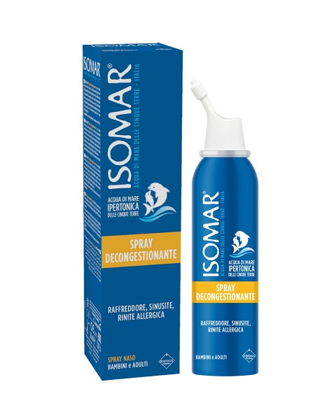ISOMAR NASO CHIUSO SOLUZIONE ACQUA DI MARE IPERTONICA PER DECONGESTIONE NASO CHIUSO 50 ML - Farmacia Sant Anna SAS del Dott. Mariani Federigo
