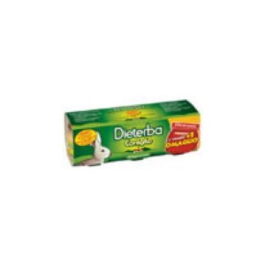 DIETERBA OMOGENEIZZATO CONIGLIO 3 PEZZI 80 G - Farmacia Sant Anna SAS del Dott. Mariani Federigo