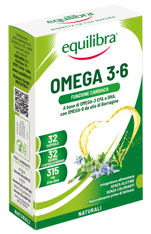 OMEGA 3-6 32 CAPSULE - Farmacia Sant Anna SAS del Dott. Mariani Federigo