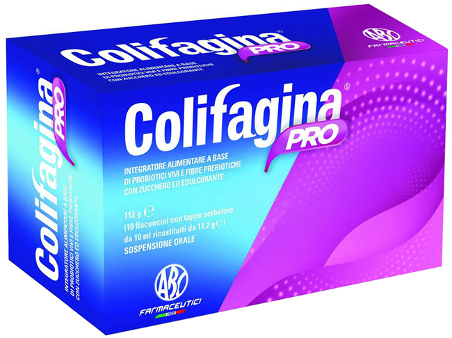 COLIFAGINA PRO 10 FLACONCINI TAPPO SERBATOIO - Farmacia Sant Anna SAS del Dott. Mariani Federigo