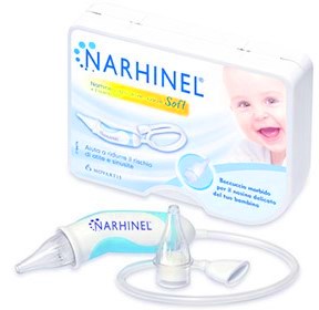 ASPIRATORE NASALE NARHINEL SOFT 1 PEZZO + 2 RICAMBI - Farmacia Sant Anna SAS del Dott. Mariani Federigo