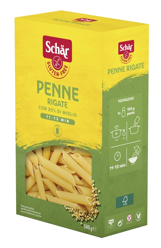 SCHAR PENNE RIGATE 500 G - Farmacia Sant Anna SAS del Dott. Mariani Federigo