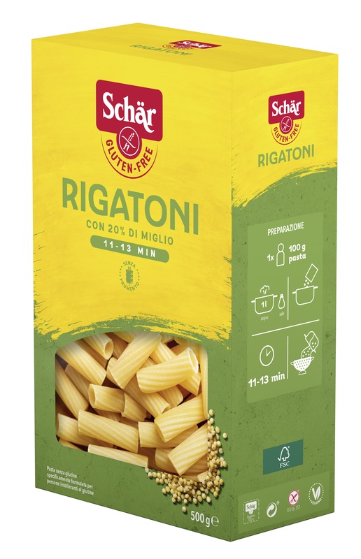 SCHAR RIGATONI 500 G - Farmacia Sant Anna SAS del Dott. Mariani Federigo
