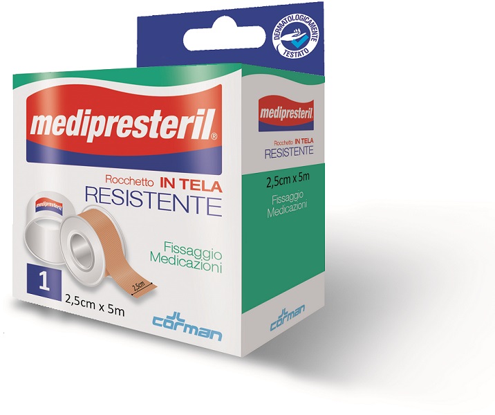 CEROTTO IN ROCCHETTO IN TELA MEDIPRESTERIL 5X250CM - Farmacia Sant Anna SAS del Dott. Mariani Federigo