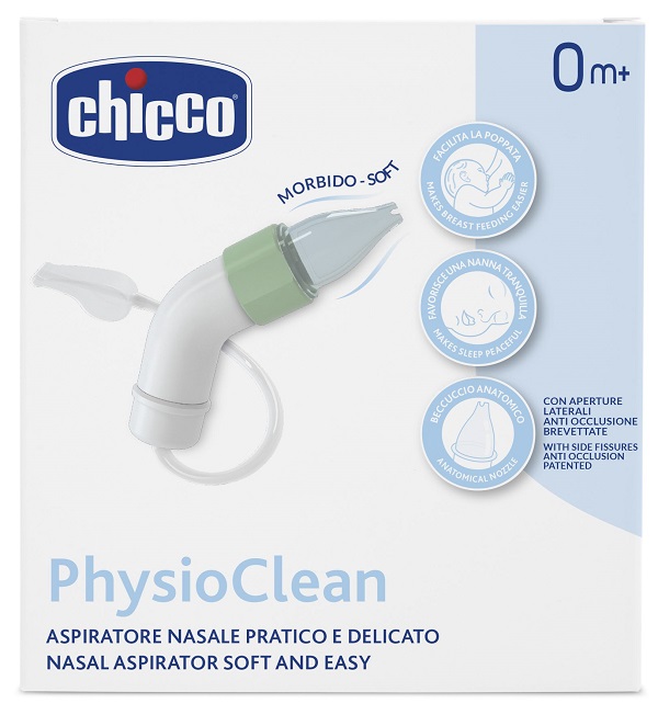 ASPIRATORE NASALE CHICCO PHYSIOCLEAN - Farmacia Sant Anna SAS del Dott. Mariani Federigo