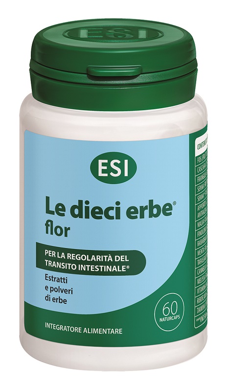 ESI LE DIECI ERBE FLOR 60 CAPSULE - Farmacia Sant Anna SAS del Dott. Mariani Federigo